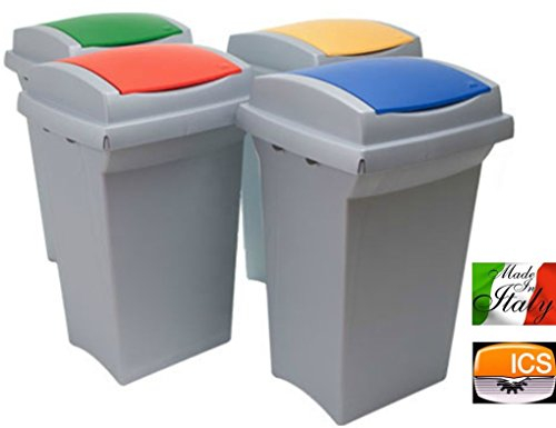 Ics Bidone Immondizia 'Recycling'