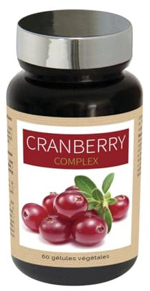 NUTRI EXPERT - Cranberry Complex - Favorise l'Élimination Rénale - Confort urinaire - Canneberge + Ortie + Prêle - Vegan - 60 gélules