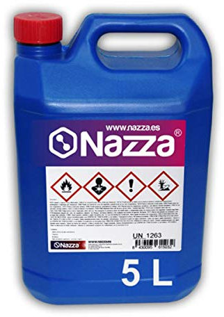 Disolvente Clorocaucho Nazza | Para Resinas y Esmaltes Sintéticos | Envase de Plástico de 5 Litros
