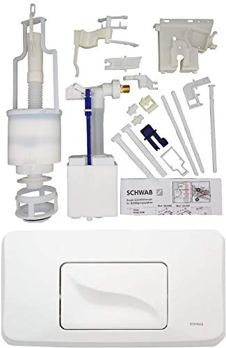 Schwab | 182.0400 Ersatzteile Paket Set inkl. Betätigungsplatte Gala Renovierung Spülkasten