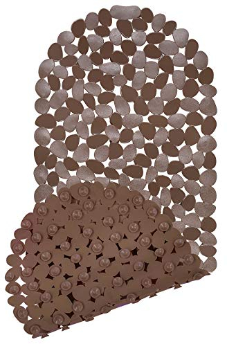 Circul Badewanneneinlage 99 x 39 cm braun Kieselsteinoptik, Neue Saugnoppen bessere Antirutschfunktion