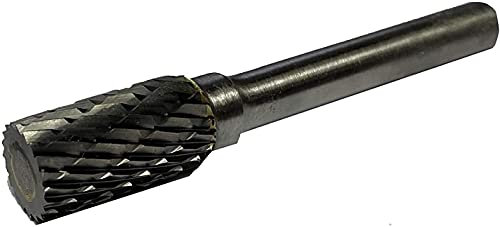 CNC QUALITÄT Fraises en métal dur Ø 8-12 mm – Forme cylindrique – Fraise à queue croisée pour ébavurer (carbure de tungstène, 10 mm)