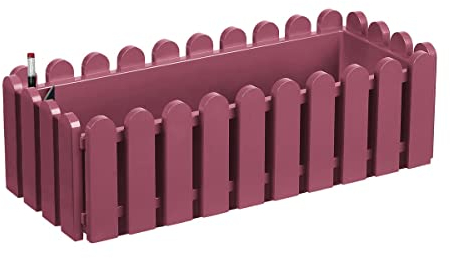 Poétic Landhaus Blumenkasten Rotviolett mit Aqua Comfort 50 cm