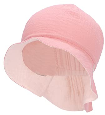 Sterntaler Unisex barn solhatt för vändning uni barnhatt, delikat rosa, normal, Mjuk rosa