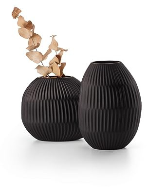 PHILIPPI - Noir Vase (Hoch - schwarz)