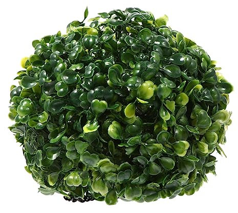 OSALADI Solarbetriebene Anhängerlampe Für Außen Kreative Blume Ball Licht Led Rattan Kugel Mit Blättern Energiesparend Und Dekorativ Warmweißes Licht