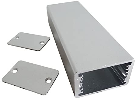 (25 x 40 x 80 mm), scatola compatta in alluminio, 25 x 40 x 80 mm/25 x 80 x 110 mm, per progetti fai da te, amplificatori per strumenti ed elettronica