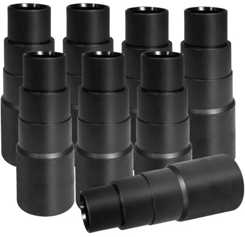 8 Stück Schlauchadapter Universal, Staubsaugeradapter, Schlauch Reduzierstück für Anschluß an Staubsaugerschlauch