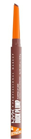 NYX Professional Makeup - Crayon à Lèvres Repulpant - Jusqu'à 10h de Tenue - Enrichi en extrait de Piment et de Gingembre - Plumping Lip Liner - Fini Mat - Duck Plump - Teinte : Nude Flip