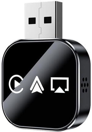 Car Display Adapter, Car Screen Mirroring Adapter, No Delay Plug And Play Dongle, For City Driving Daily Commuting Long Distance Travel Calling Parking Assistance 1.71x1.18x0.39 Inches