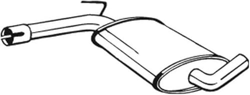 Bosal 233-481 Mittelschalldämpfer
