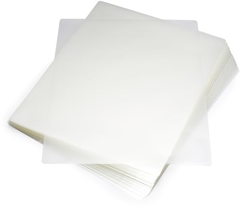 Amazon Basics Clear Thermal Laminating Sheets for Documents and Photos, 9 x 11.5-Inch, 2.8 mil, 100-Pack