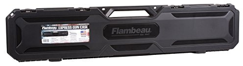 Flambeau Outdoors Express Gun Case, 46 Hard Rifle/Shotgun Protection, Black
