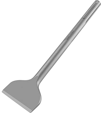 Firecore Scalpello per piastrelle SDS MAX, 300 mm x 80 mm, angolato con geometria ottimizzata, per martelli demolitori (FS18313)