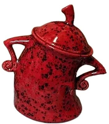 Bote Con Actitud De Almacenamiento De Alimentos Con Tapa Hermética Para Cocina, Divertidos Adornos Resinosos De Sobremesa, Profesional (Red)