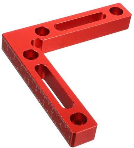 UKCOCO 90grad Aluminium Legierung Positionierungsklemmen Für Präzises Holzarbeiten Eckenspanner Zur Unterstützung Beim Bau Von Kisten Und Anodisierte Oberfläche Für Langlebigkeit