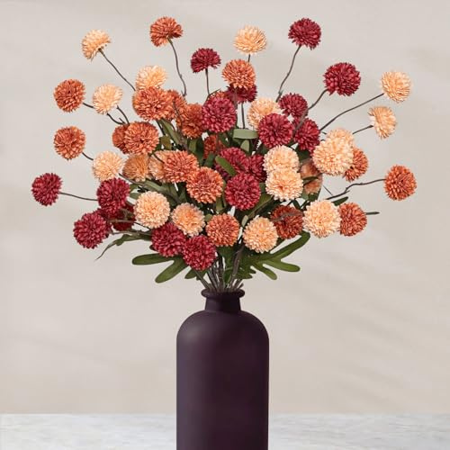 SOMYTING Kunstblumen 12 Stück Künstliche Hortensienblüten Künstliche Pflanzen Blumen Deko Seidenblumen Hortensien Blumenarrangements Kernstück Hochzeit Blumenstrauß Garten Deco (12, Gemischte Farbe)
