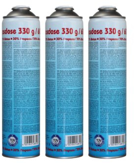 CFH Druckgasdose 330g / 600ml - EN 417-3 Stück