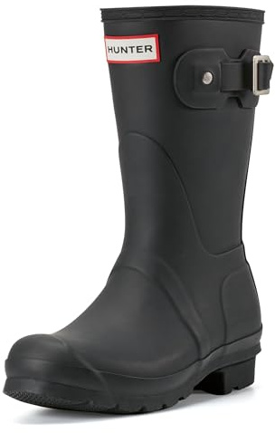 Hunter Original Short, Botas de Agua Unisex Adulto, Azul, 42 EU