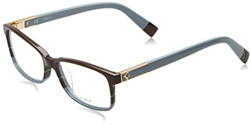 Furla Unisex VU4976 Sunglasses, 0AEM, 53