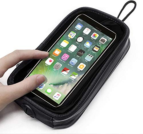luckything Motorrad Tanktasche, Motorrad-Telefon-Navigationssäcke wasserdichte Motorrad Handytaschen Touchscreen Tankrucksack Magnetische Große Tankrucksack Motorrad, Sportbike, Handyhalter