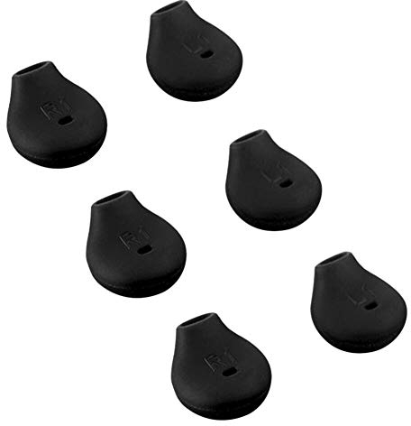 Jerilla Silicona Almohadillas de Repuesto Cojín de Oído para Auriculares Sony WI-SP500/Samsung S6 S7,Ganchos de Oreja Accesorio de Auriculares para Deportes