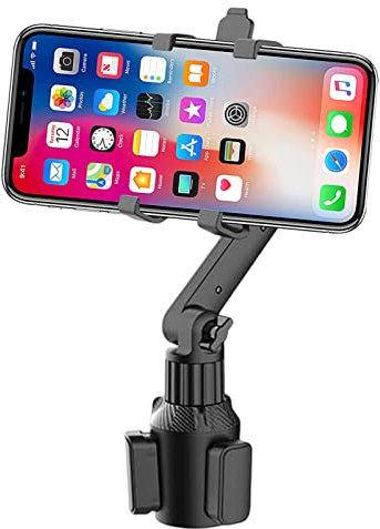 Aferzov Kfz-Tablet-Halterung | Um 360 Grad drehbarer Becherhalter Tablet-Halterung | Universelle Tablet-Autohalterung mit großer Klemme, Autozubehör-Innenraum