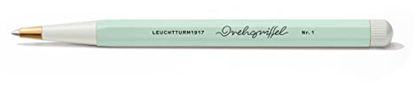 LEUCHTTURM1917 367281 Drehgriffel Nr. 1, mint green - Gelpen with black ink