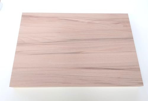 1 bordsskiva massiv bok 4 cm tjock. Träskiva, specialmått på begäran (50 x 80 cm)