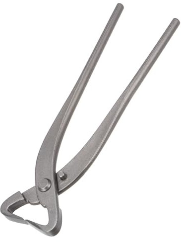 M METERXITY Strumento per Bonsai - Spaccalegna Acciaio Carbonio Alta Resistenza 8,3 Pollici, Strumenti Giardinaggio per Piante Bonsai, Utilizzabile per Piega/Ramificazione (210mm, Grigio)