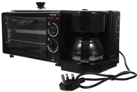 DECHOUS Breakfast Maker in 1 Breakfast Machine Breakfast Maker Breakfast Oven Electric Breakfast Maker for Home with UK Plug