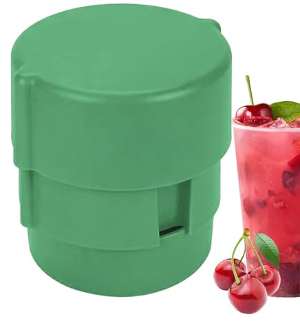 Snocciolatore per ciliegie, design a pressione, per rimuovere la frutta, ideale per marmellate, giuggiole, uva, perfetto per interni, campeggio e picnic