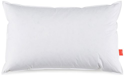 Gabel Nottetempo Guanciale in Piuma Comfort, Cotone-Piuma D'Oca, Bianco, 80x50x14 cm