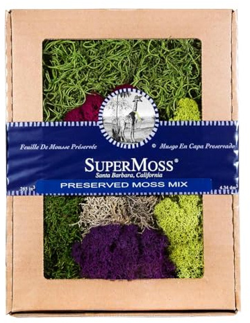 SuperMoss (23317) Moss Mix, Mixed, 120 Cubic