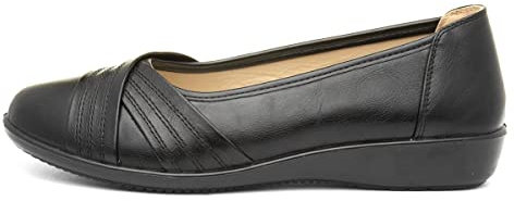 SOFT-LITES. Softlites Deb Womens Black Casual Pump - Size 6 UK - Black