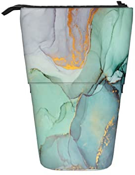 Teleskopisch Mäppchen Grüner Marmor Stifthalter Multifunktions Schulsachen Langlebig Etui Stifte Für Schul Mädchen Jungen