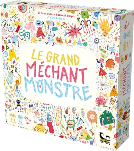 Blackrock Games Le Grand Méchant Monstre, Dessin et dés, dès 5 Ans