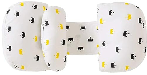 BLUEZY Schwangerschaftskissen zum Schlafen, weiches Schwangerschafts-Körperkissen, Stützkissen Body Pillow, Keilkissen mit abnehmbarem Bezug zur Unterstützung von Bauch und Rücken A