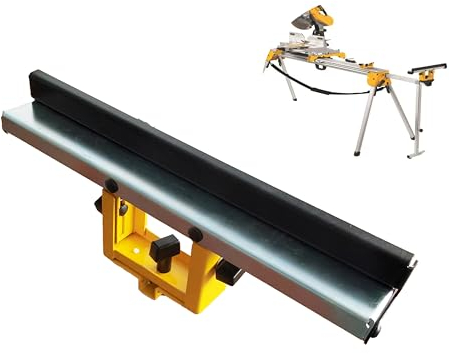 deawater 1pcs Miter Saw Stand Material Support/Stop Wide Bench Auxiliary Support for DEWALT DW7029 DE7029-XJ Mitre Saws
