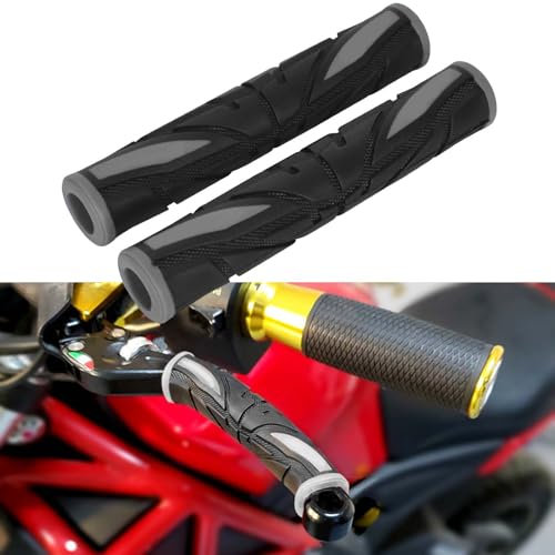 Zimoer 1 Pair Hand Brake Handle Lever Cover Sleeve, Universal Brake Lever Cover, Clutch Levers Hand Grips Handle Covers, Hand Brake Lever Cover, Nonslip Lever Brake Protection for Motorcycles (Grey)