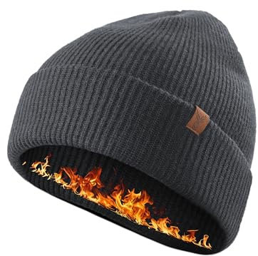 TRENDOUX Gorro Invierno Hombre Mujer, Suave Termico | Gorra Clásico Básico, Ideal para Actividades en Nieve como Esquiar, Senderismo y Correr