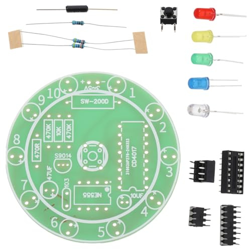 BESPORTBLE Lötset Für Anfänger Elektronik Bastelset Mit Robustem Kunststoff Übungsplatinen Für Kinder Erwachsene Übungs- Und Praxisprojekte