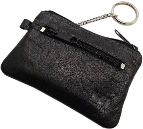 Cuero de búfalo Estuches de llave MJ-Design-Germany en 3 colores (Negro)