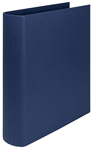 Rössler Papier 1316452905 - S.O.H.O. Ringband voor DIN A4, 5 cm vulhoogte, 4-rings mechanisme, marine, 1 stuk