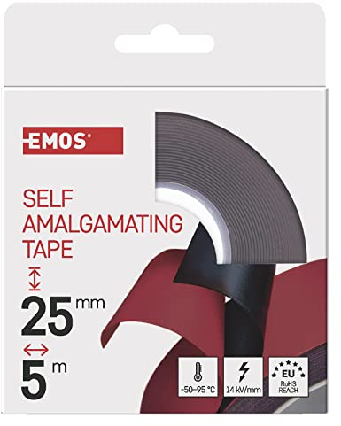 Emos Yato - 75036 - Auto-vulcanización 25mmx5m Cinta
