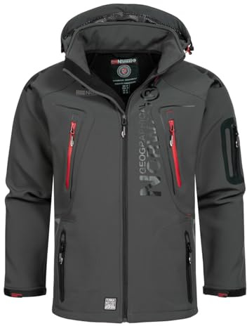 Geographical Norway Giacca Giubbotto Uomo Tangata Men Jacket Men (M, ANTRACITE)