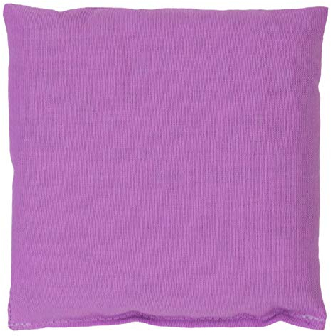 Saquito térmico 12x12cm malva | Almohadilla térmica | Cojín de semillas | Semillas de colza
