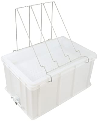 Entdeckelungswanne aus Kunststoff 300 mm zum entdeckeln von Waben & Rähmchen Honig Imkerei