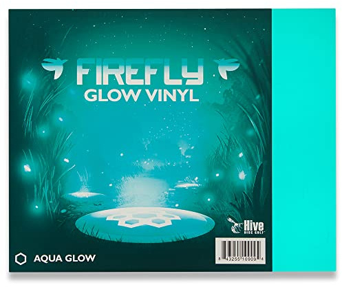 Hive Disc Golf Accessories Firefly Glow Vinyl (Aqua)