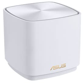 ASUS ZenWiFi XD4 Plus - Sistema Mesh WiFi 6 AX1800 (fino a 204 m², AiMesh, AiProtection, Parental control, Router App), set da 1, Bianco